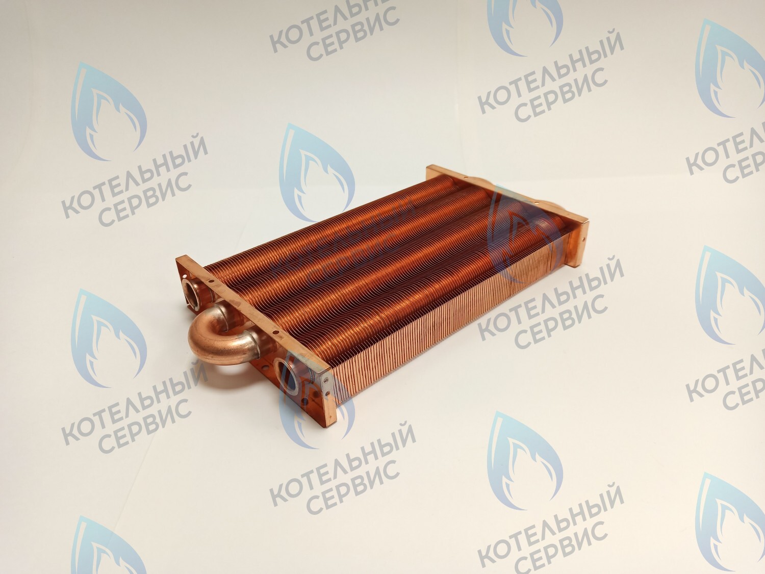 EM021-280-02 Теплообменник первичный основной (без фитингов) 280мм 122 FIN (250-300MSC) DAEWOO (3318112200) в Самаре