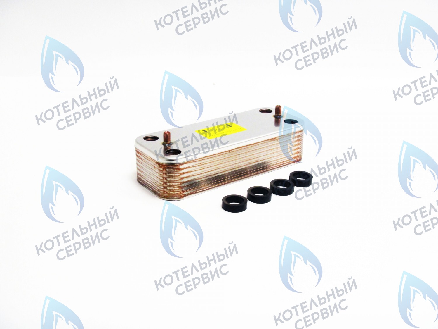 39820910 Теплообменник KIT SCAMBIATORE 16P 39820910, шт FERROLI в Самаре