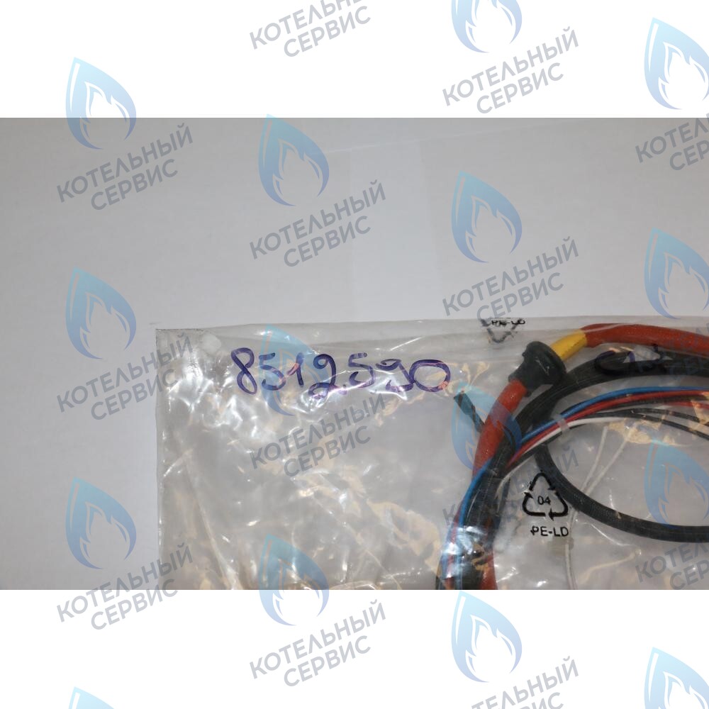 8512590 Проводка электрическая (от разъема платы CN2 к модулятору газового клапана, реле минимального давления, датчику Холла, датчику температуры ГВС). BAXI в Самаре