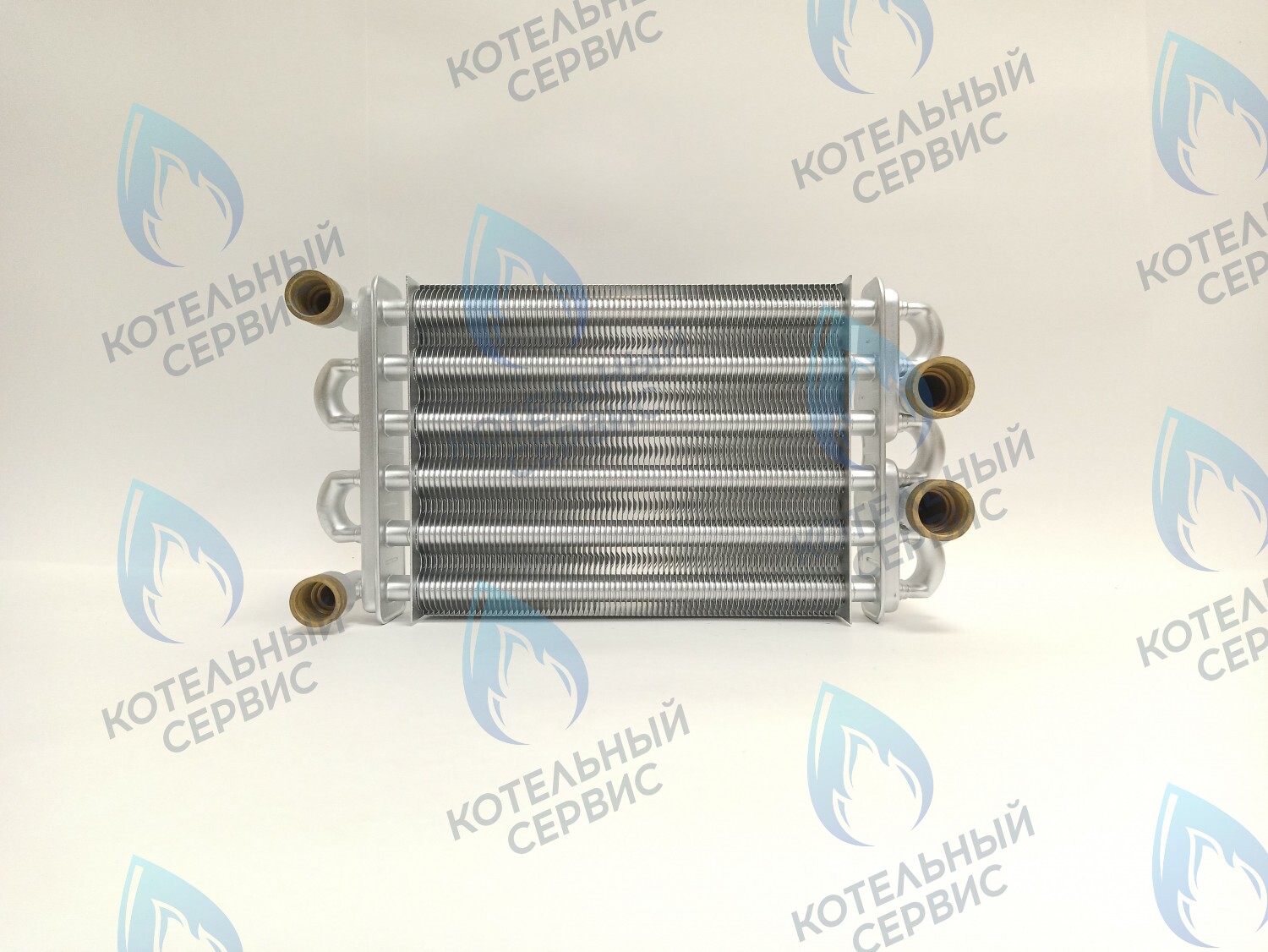 EB011-210 Теплообменник битермический 18кВт 210мм GAZECO 18-T1/-C1 (до 05.2016) (02-4001) в Самаре