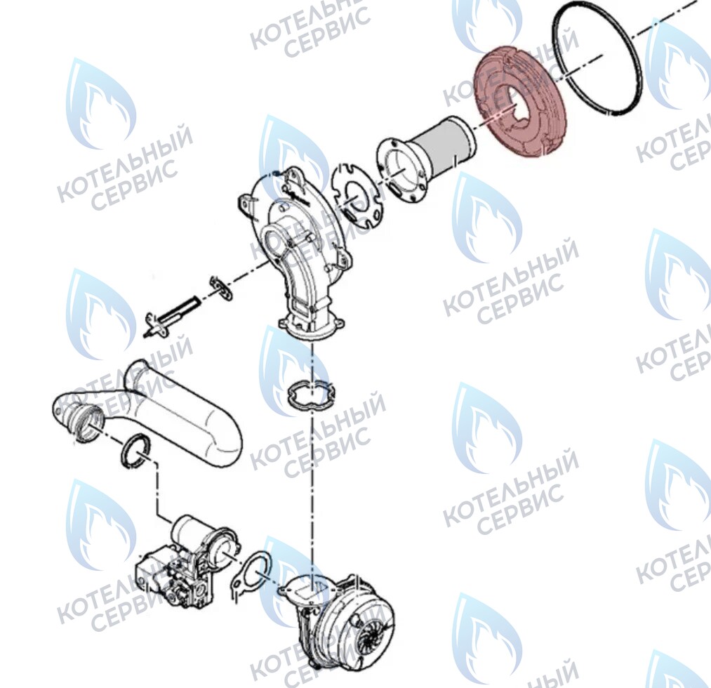7828716 Теплоизоляционное кольцо VIESSMANN в Самаре