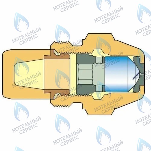 030F4134 Топливная форсунка  2.25GPH, 45S (8,35кг/ч) DANFOSS в Самаре