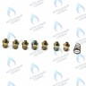 601520 Инжекторы для сжиженного газа комплект D. 0,74 BAXI в Самаре