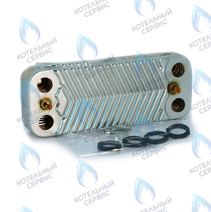 7856846 Пластинчатый теплообменник 10 пластин VIESSMANN VITOPEND 100-W A1JB 12 КВТ, 24 КВТ в Самаре