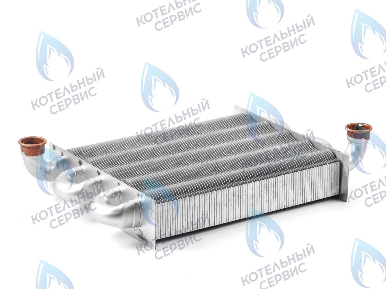 902607270 Теплообменник первичный (основной) (крепление - клипсы) FERROLI FORTUNA PRO (398002570, 902607270) в Самаре