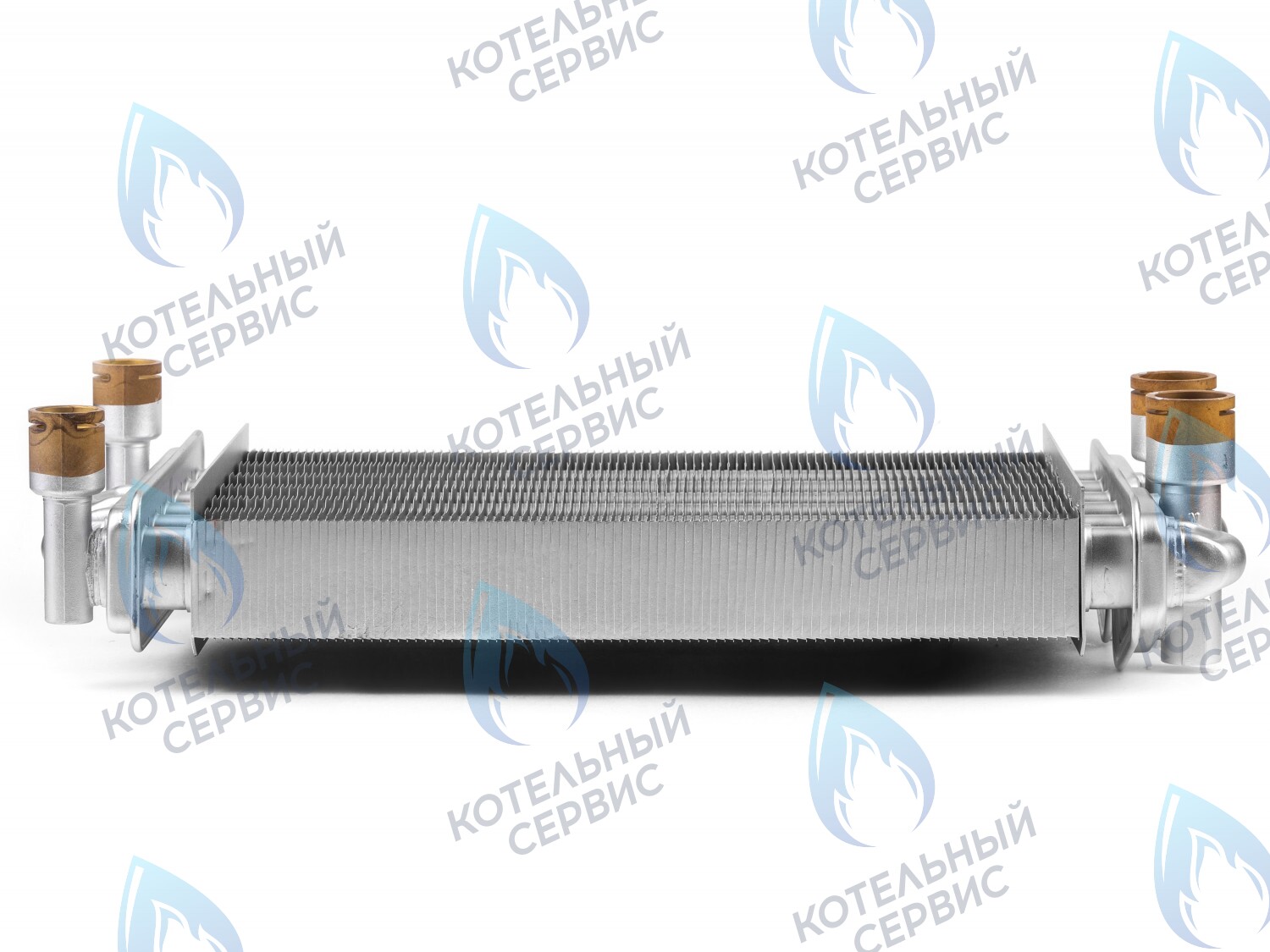EB011-260 Теплообменник битермический 260мм 24кВт  Gazeco 24-T1/-C1 (до 05.2016) (02-4002), ROC(L44626) в Самаре