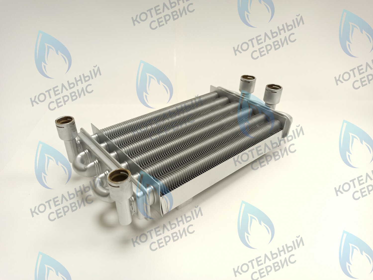 EB011-260 Теплообменник битермический 260мм 24кВт  Gazeco 24-T1/-C1 (до 05.2016) (02-4002), ROC(L44626) в Самаре