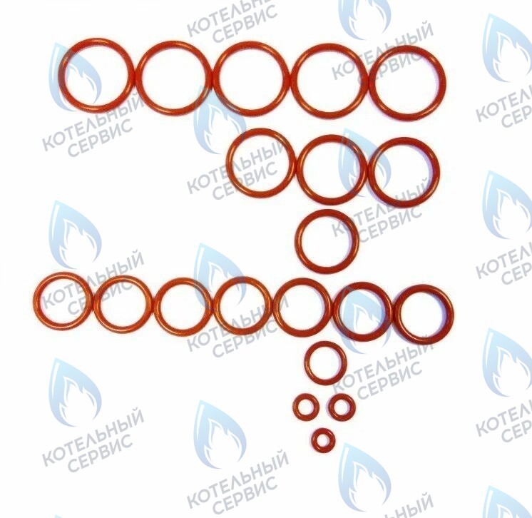 ZP301 Комплект уплотнительных колец O-ring для котла SMF/DMF RINNAI в Самаре