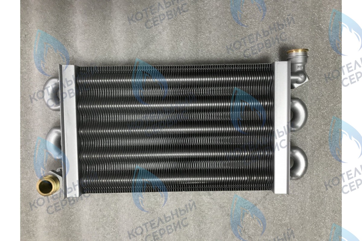 7817554 Теплообменник 80 FIN Viessmann Vitopend WH0A, WHO, WHEA (атмосферные версии) в Самаре