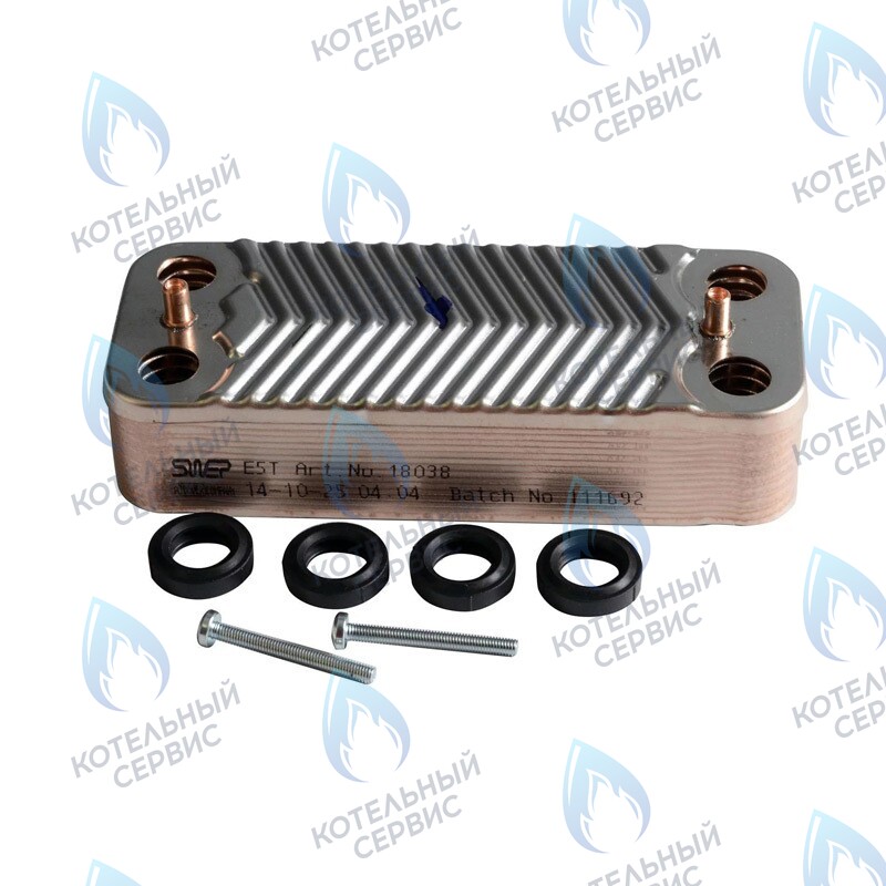 7825534 Теплообменник вторичный (14 пластин) Vitopend WH1B 30кВт в Самаре