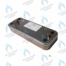 5686660 Теплообменник пластинчатый ГВС 10 пластин BAXI 24 кВт ECO ECO (COMPACT, 3, 3 COMPAT, FOUR, HOME, 4s, 5 COMPACT), FOURTECH в Самаре
