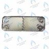 5686660 Теплообменник пластинчатый ГВС 10 пластин BAXI 24 кВт ECO ECO (COMPACT, 3, 3 COMPAT, FOUR, HOME, 4s, 5 COMPACT), FOURTECH в Самаре