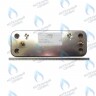 5686660 Теплообменник пластинчатый ГВС 10 пластин BAXI 24 кВт ECO ECO (COMPACT, 3, 3 COMPAT, FOUR, HOME, 4s, 5 COMPACT), FOURTECH в Самаре