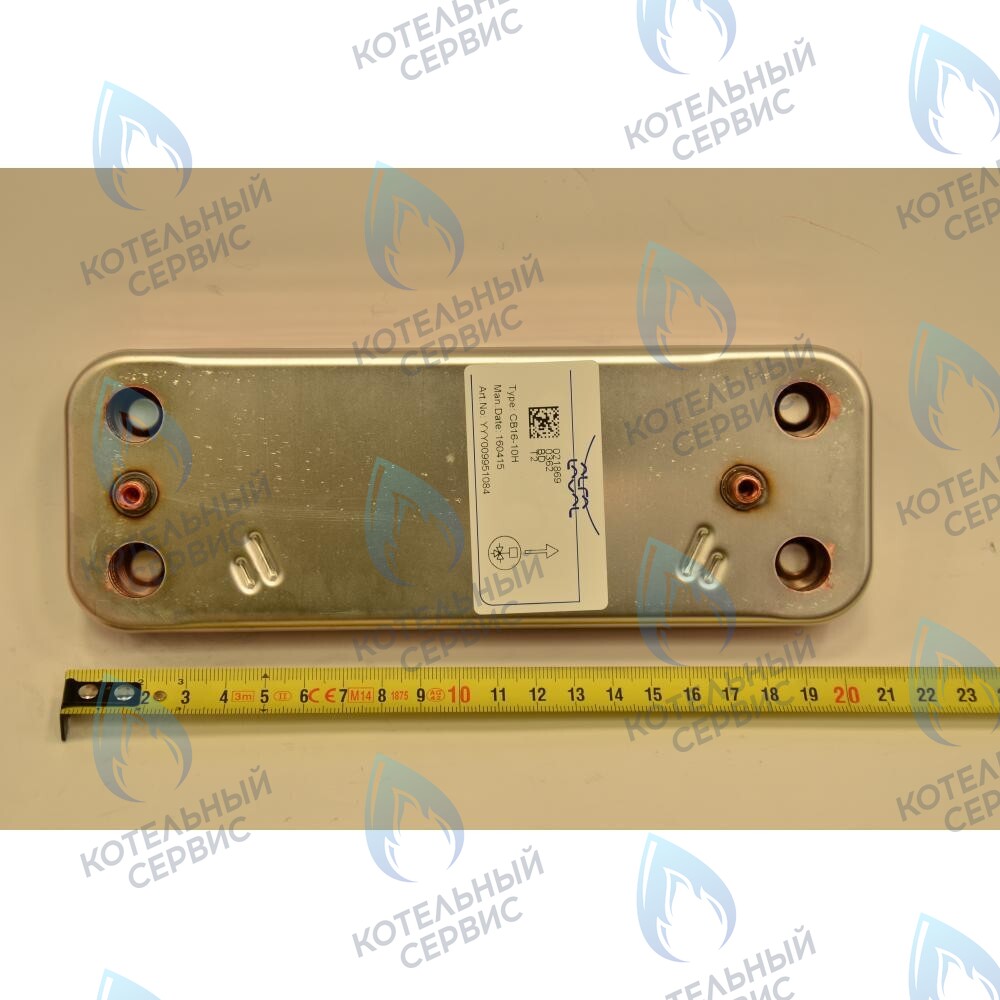 5686660 Теплообменник вторичный (10 пластин) 24кВт Eco. Compact 3. Four. Home, 4s, 5 Compact, Fortech BAXI в Самаре