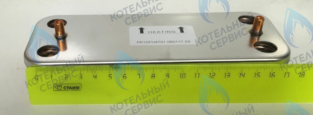 7006902439 Теплообменник пластинчатый  12 пластин (вторичный) E.C.A. в Самаре