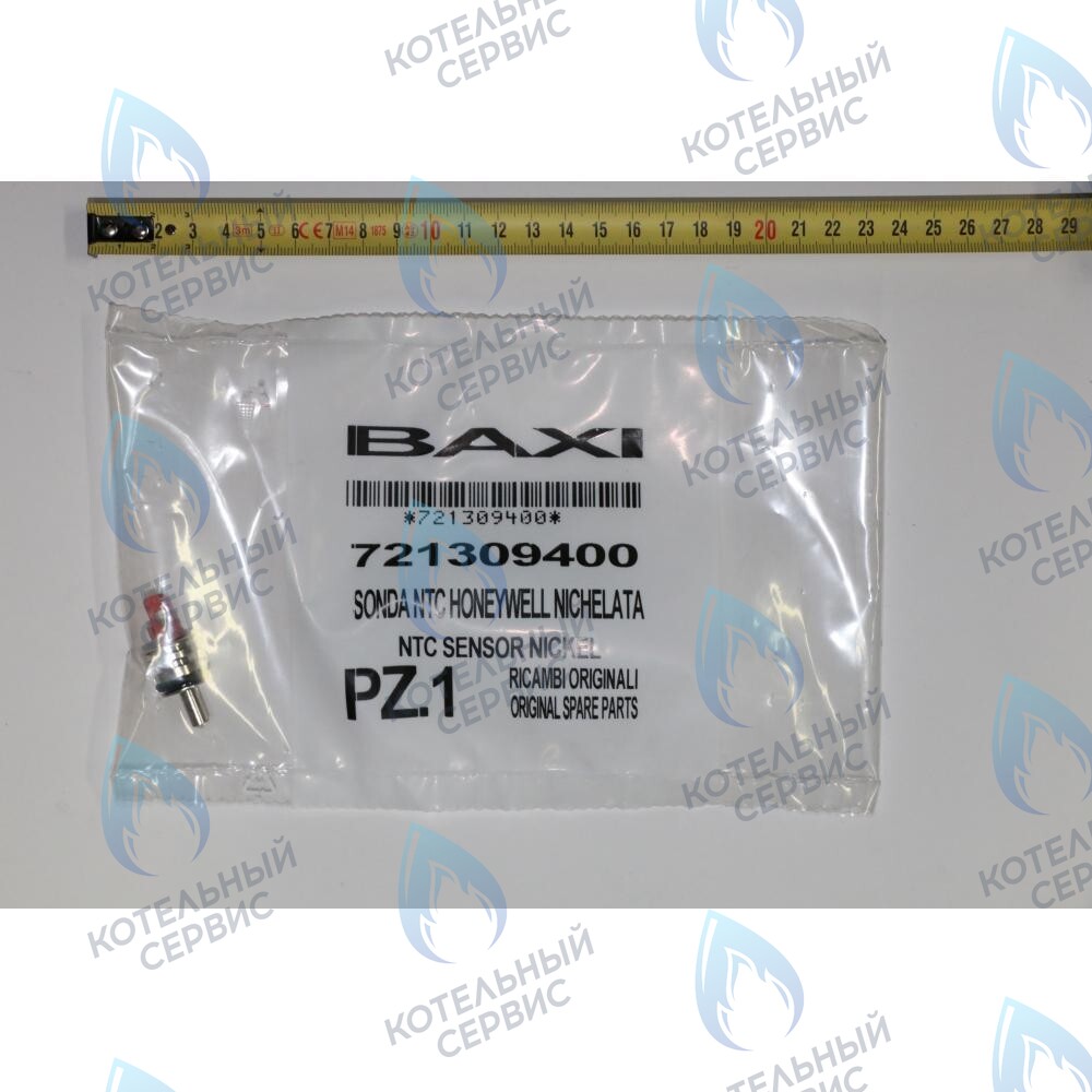 721309400 Датчик температуры ГВС NTC (погружной, клипса) BAXI ECO (Compact, 4s, 5 Compact) FOURTECH (артикул 721309400, 710056200) в Самаре