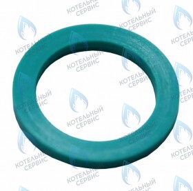 Кольцо уплотнительное плоское силиконовое (зеленое) 24мм (датчик протока ГВС, уголок ГВС) DAEWOO