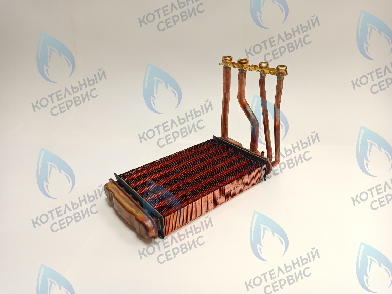 EB031-280-02 Теплообменник битермический Bosch Gaz 4000 W ZWA24-2K(A), Buderus Logamax U052/54 K U042/44  U022/24 K 24Квт (87154065460) в Самаре