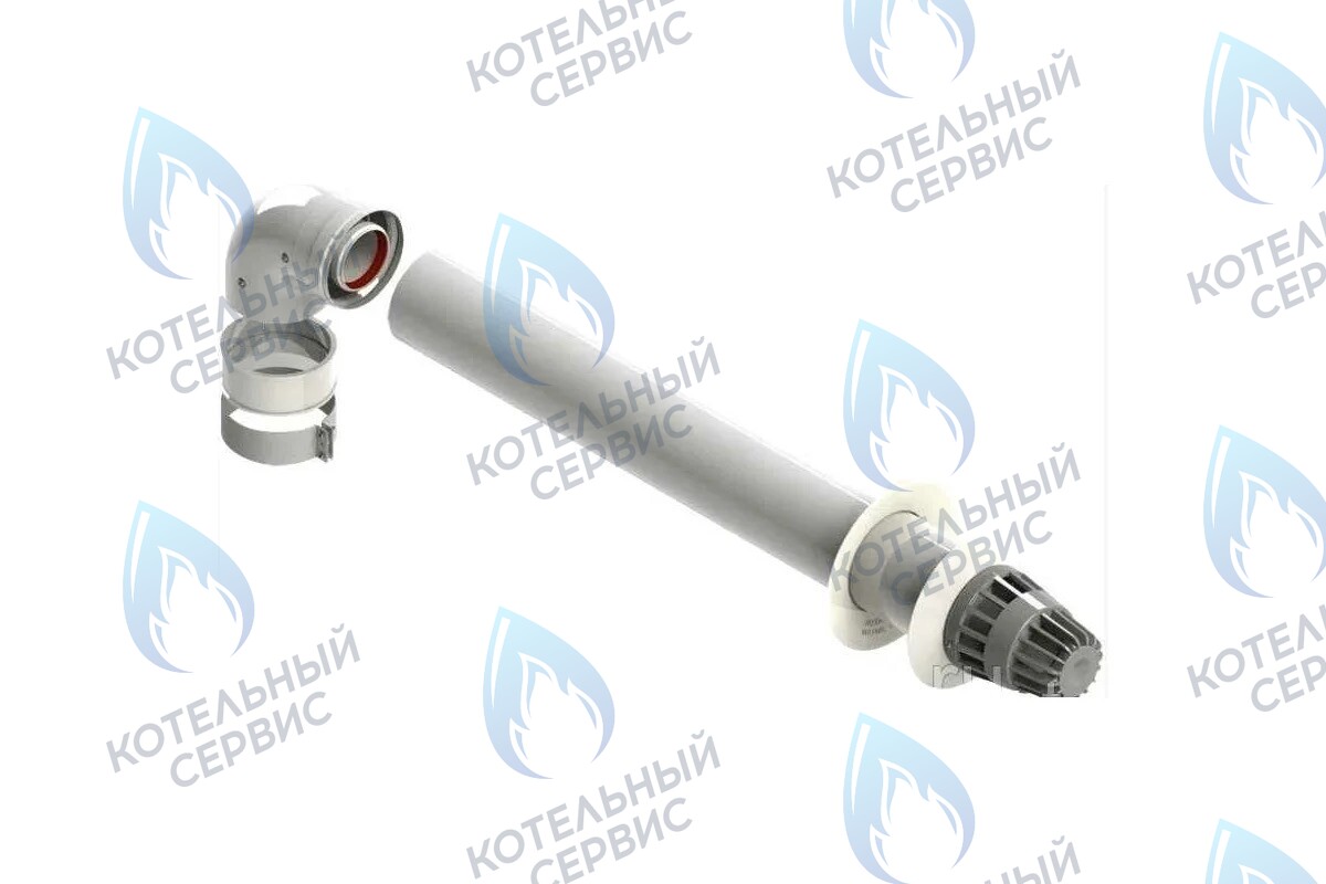  Комплект коаксиального дымохода ARDERIA D 60/100 0,75м в Самаре