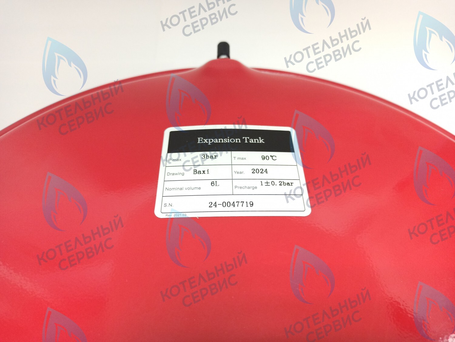 ET003-06L-WR Расширительный бак 6л. BAXI (5693920, 5695231, 200025380, YYY005695231) в Самаре