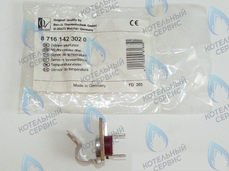 87161423020 Датчик подающей линии ГВС U052/U054 BUDERUS в Самаре