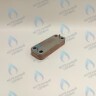 ES190P-160-12F-CH Теплообменник ГВС вторичный 12 пластин Thermex Xantus (19035015), Baltgaz Turbo (28891) в Самаре
